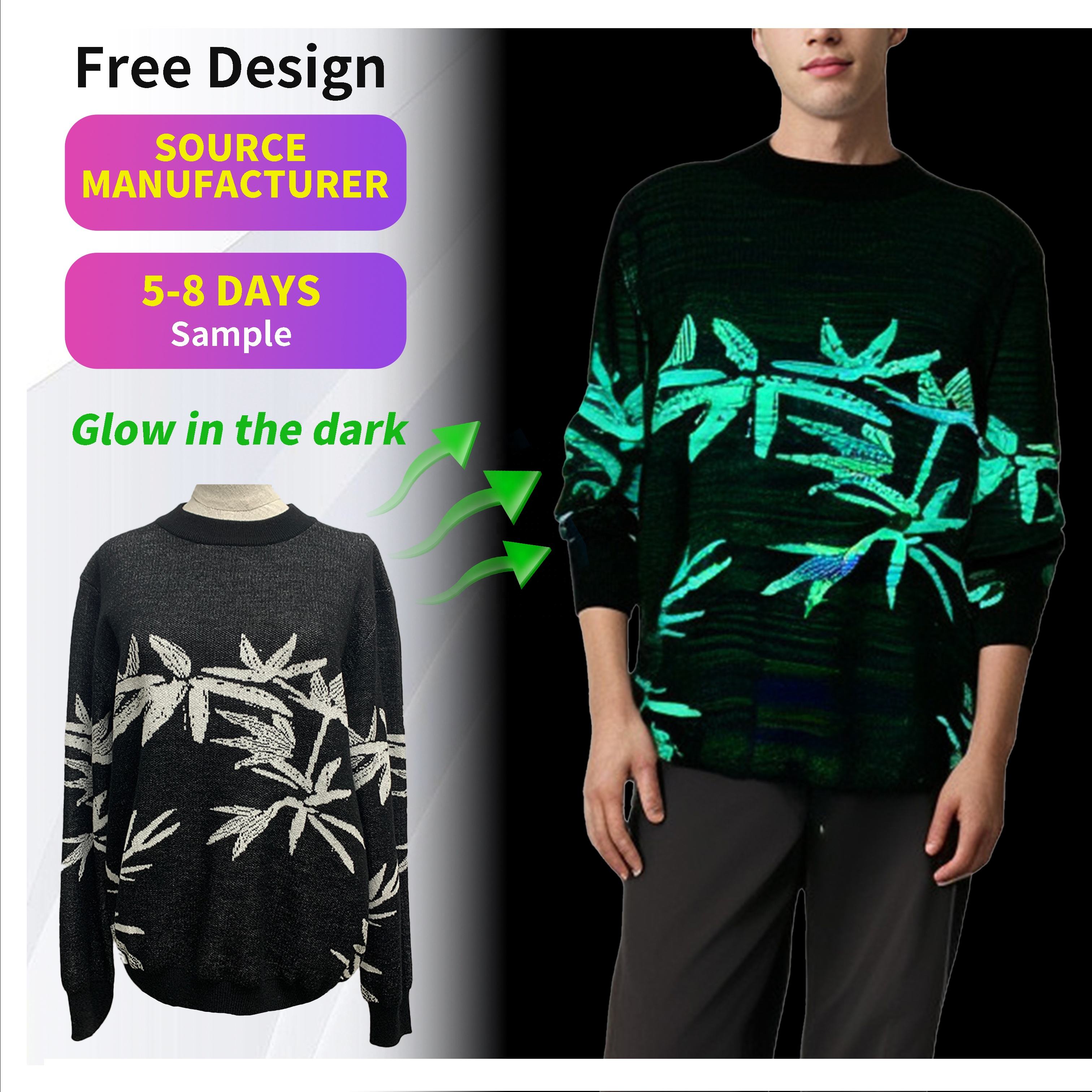luminous sweater