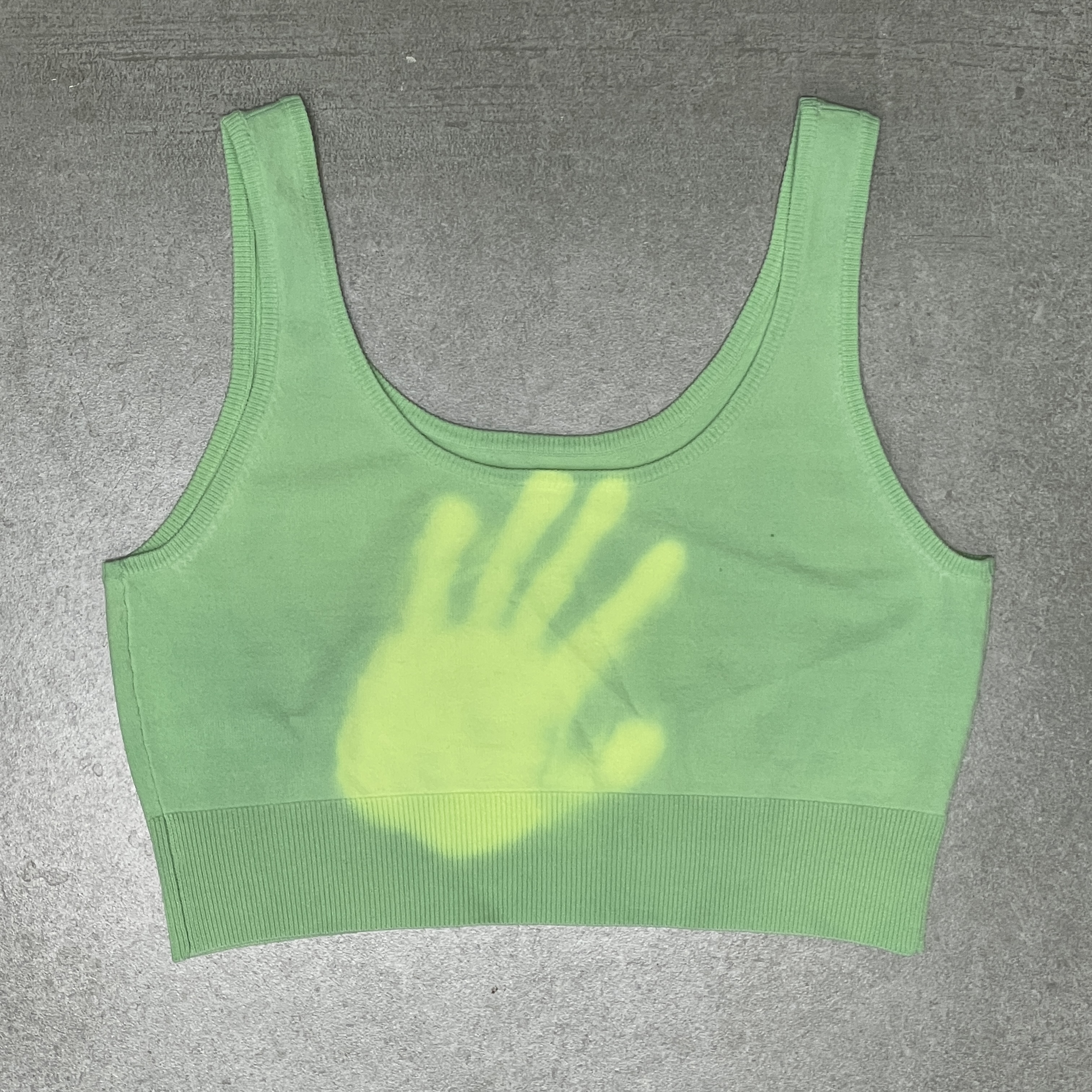 Glow-in-the-dark yoga pants