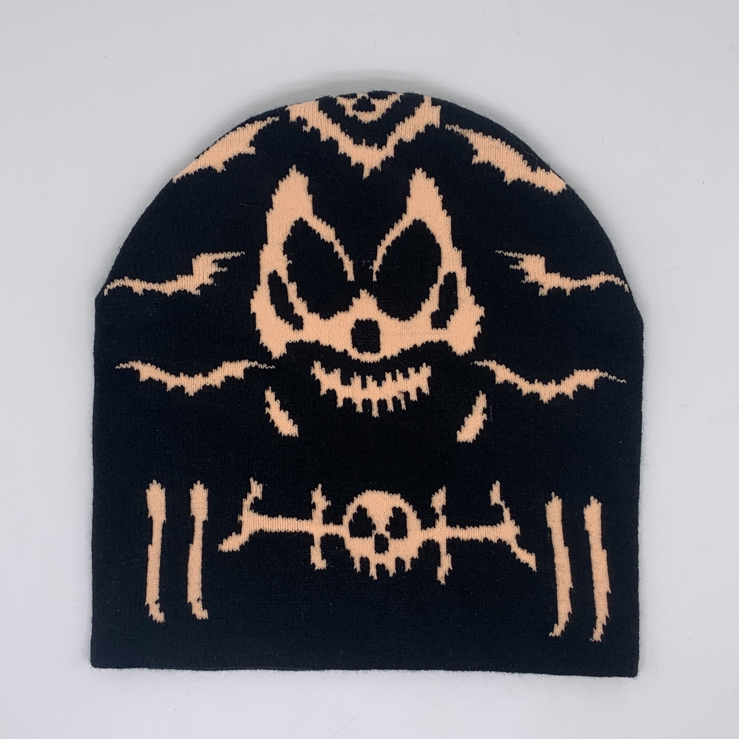 Halloween handsome knitted hat cold hat 
