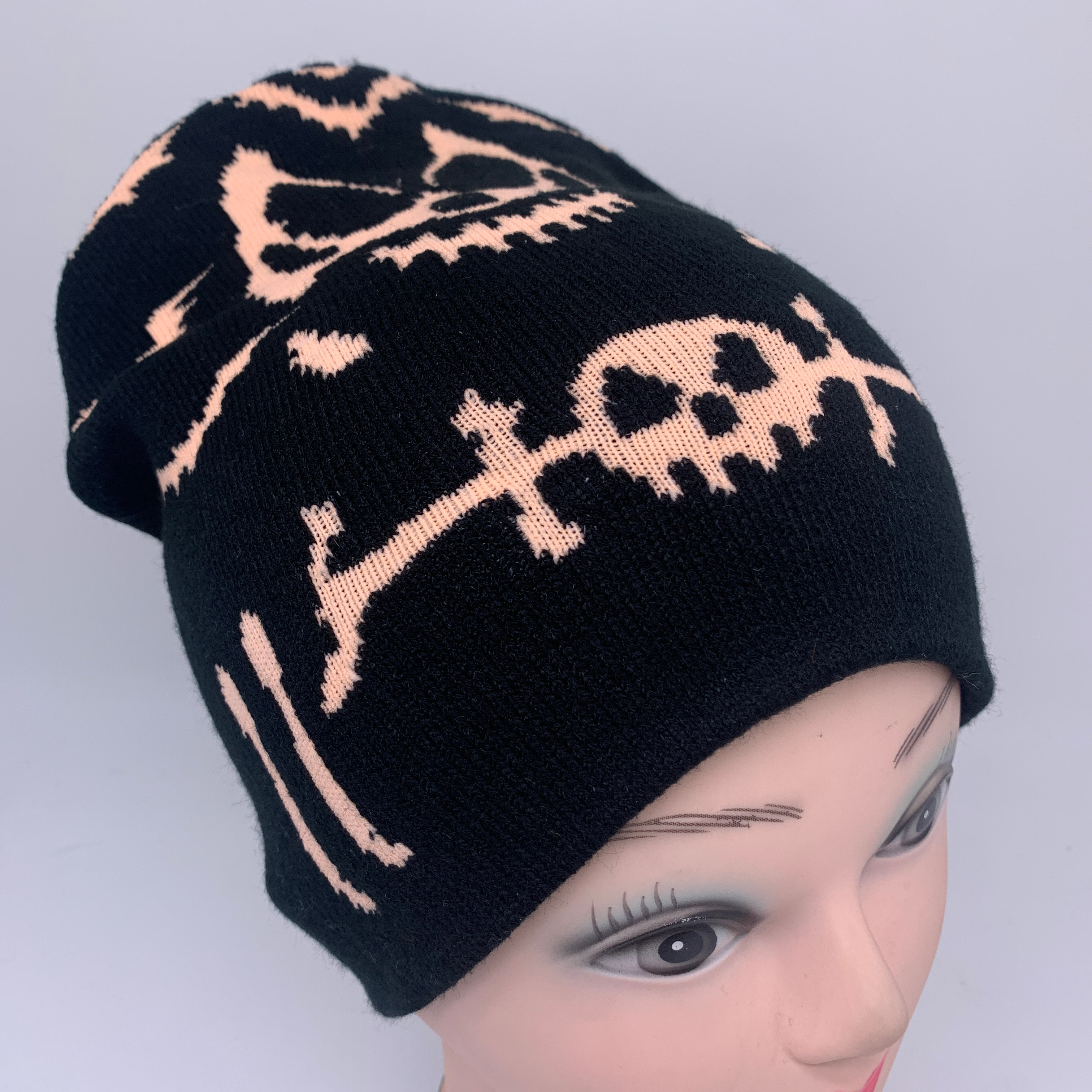 ghost pattern Halloween handsome knitted