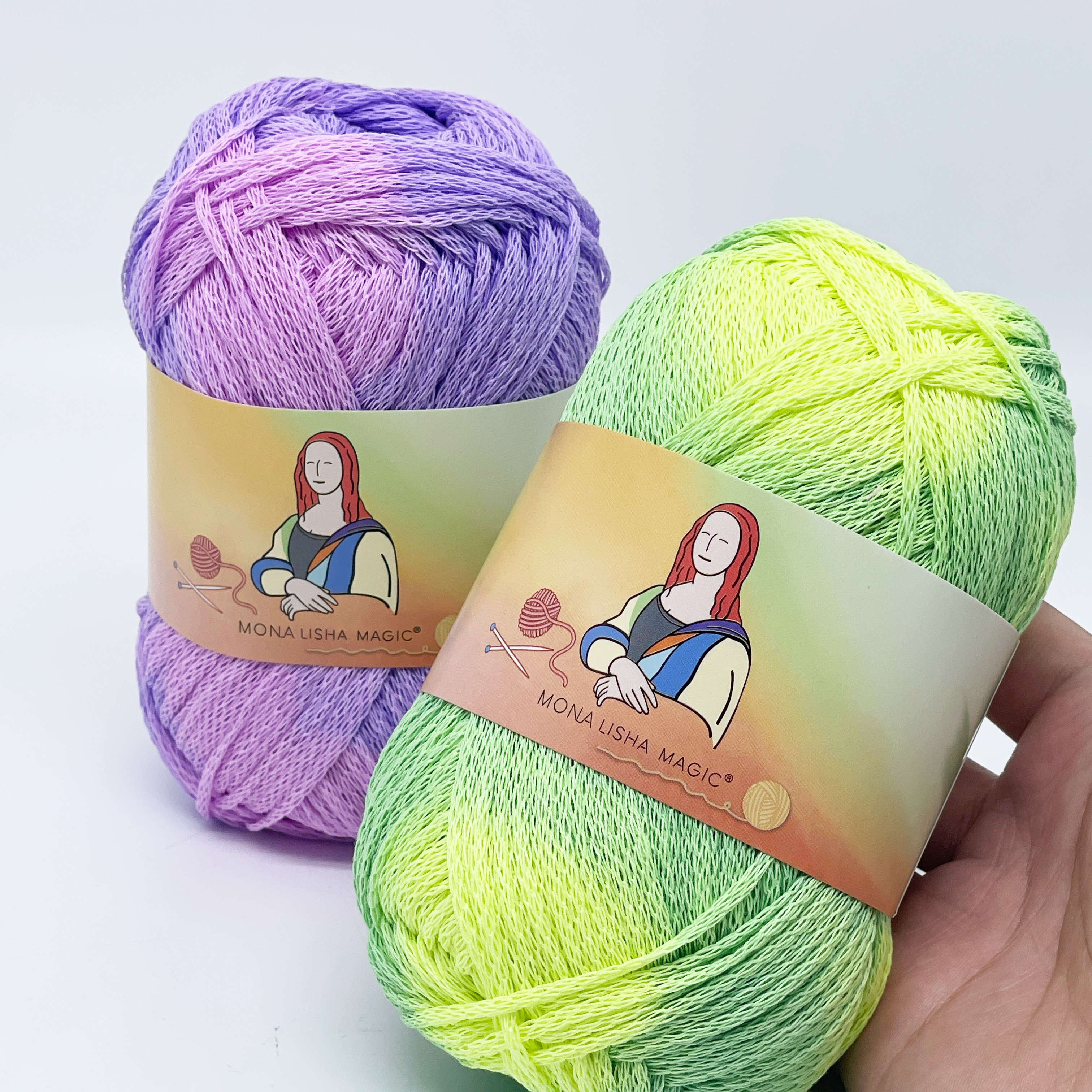 color changing Yarn ball