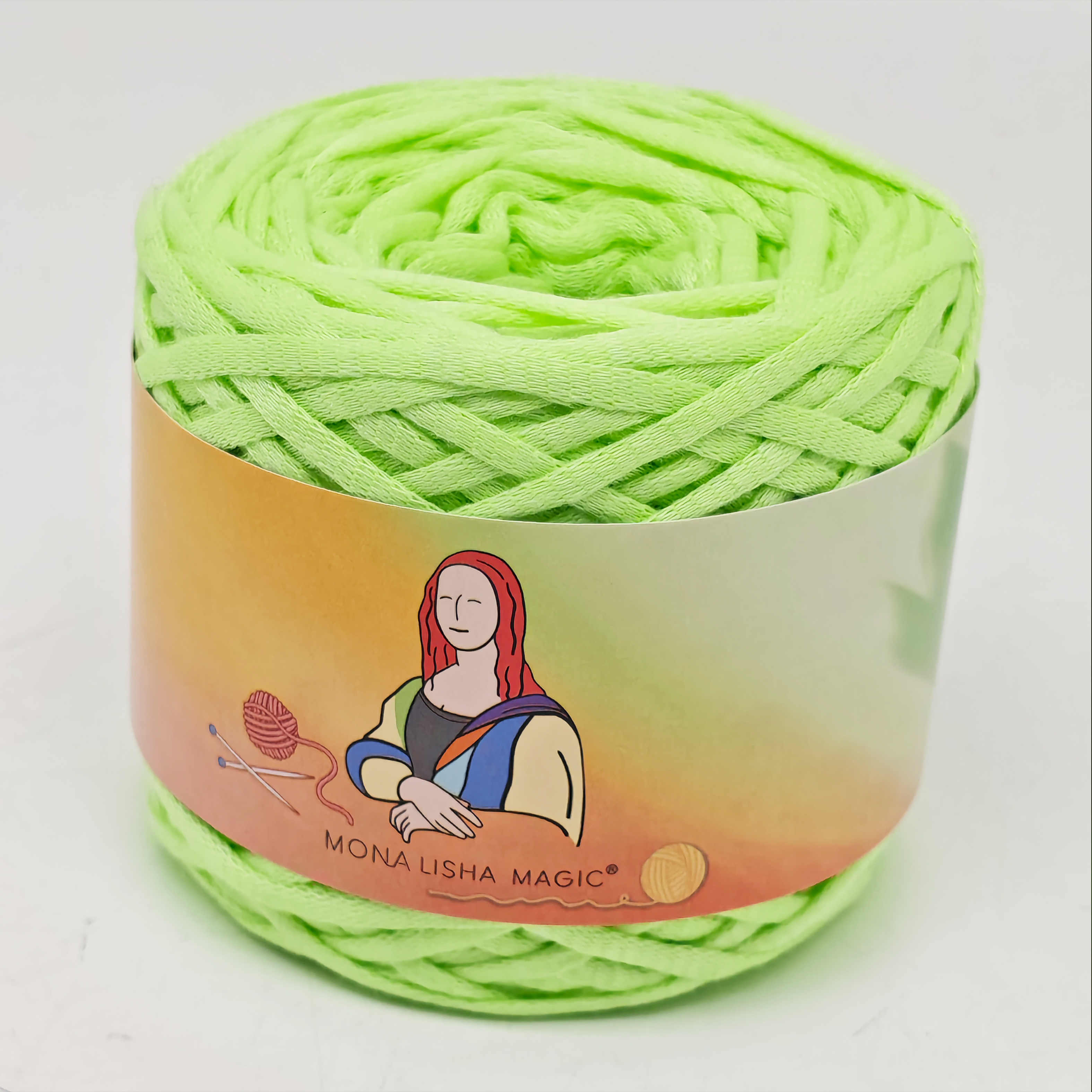 glowing yarn